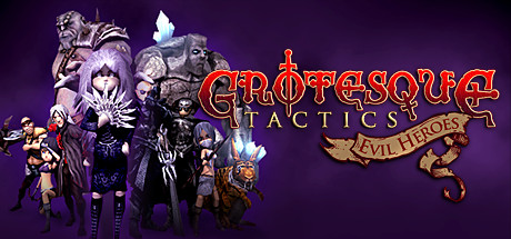 Logo for Grotesque Tactics: Evil Heroes