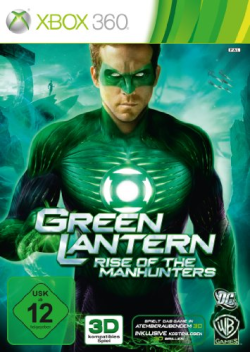 Logo for Green Lantern: Rise of the Manhunters