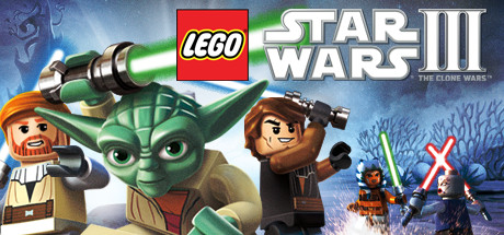 Logo for LEGO Star Wars III: The Clone Wars