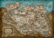 The Elder Scrolls V: Skyrim - Neuer Download: Riesige Übersichtskarte aus Skyrim zum Ausdrucken