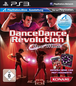 Logo for Dance Dance Revolution: New Moves