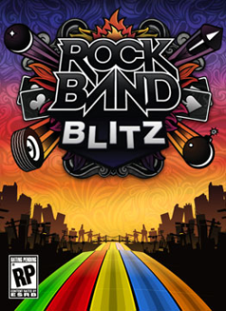 Logo for Rock Band Blitz
