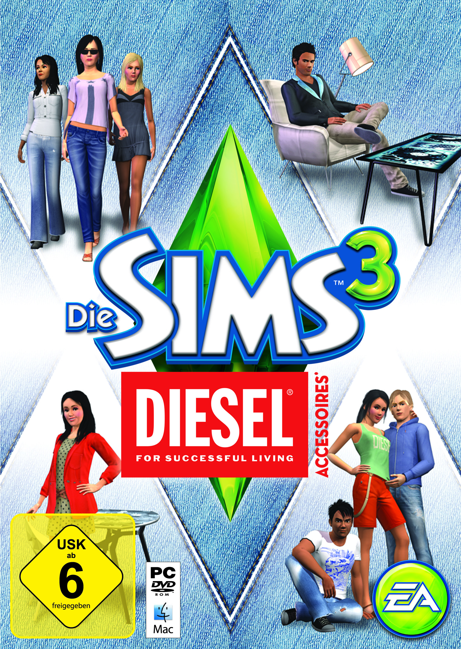 Logo for Die Sims 3 Diesel-Accessoires-Pack