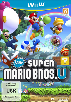 Logo for New Super Mario Bros U