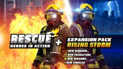 Rescue 2013 - Helden des Alltags - Erweiterung -- Rising Storm -- für die mobile Version erschienen