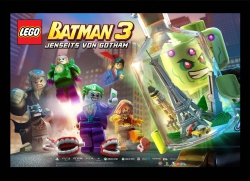 LEGO Batman 3: Jenseits von Gotham - Brainiac-Trailer und Artwork