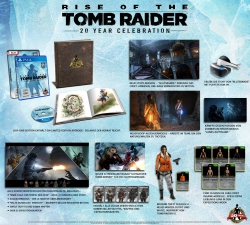 Rise of the Tomb Raider - Offiziell bestätigt! 20 YEAR CELEBRATION für PS4 und PC erscheint Anfang Oktober