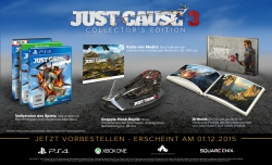 Just Cause 3 - Inhalte der Collectors Edition vorgestellt