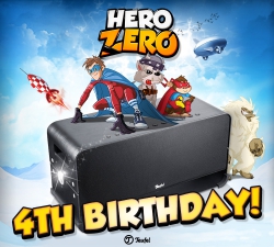Hero Zero - Der Browserhit Hero Zero feiert 4-jähriges Jubiläum