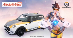 Overwatch - MINI Cooper im Tracer-Look bei Media Markt zu gewinnen