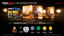 Pro Evolution Soccer 2016 - Infos und vorläufige Packshots der Anniversary Edition