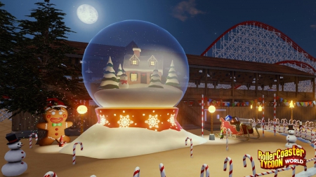 RollerCoaster Tycoon World - Whimsy Theme and Holiday Decorations Update veröffentlicht