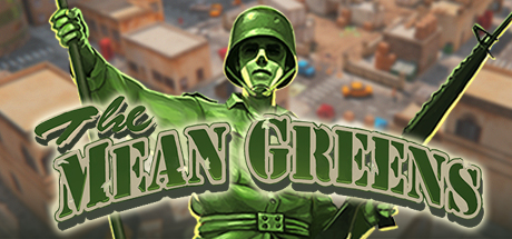 Logo for The Mean Greens - Plastic Warfare