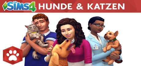 Logo for Die Sims 4: Hunde & Katzen