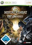 Logo for Mortal Kombat vs. DC Universe