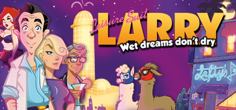 Logo for Leisure Suit Larry - Wet Dreams Don't Dry