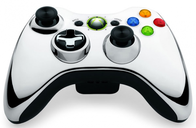 Allgemein - Neuer Xbox 360 Kontroller in Chrome angekündigt