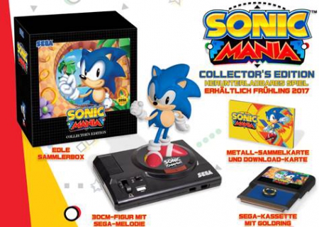 Allgemein - Sonic Mania - Collector's Edition ab sofort vorbestellbar