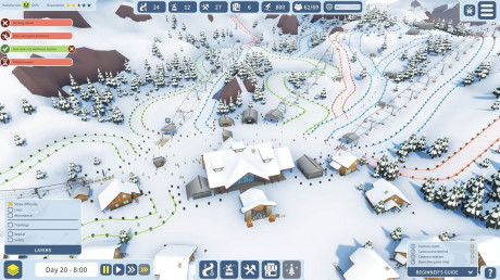Allgemein - Snowtopia – Das ganz eigene Skiparadies gleitet heute in den Steam Early Access