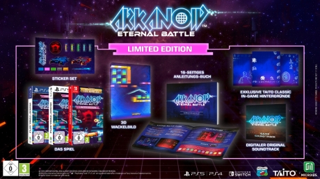 Allgemein - Arkanoid Eternal Battle erscheint im Oktober als Limited Edition im Handel