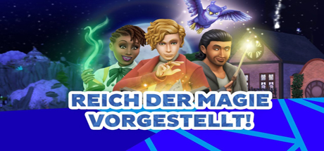Logo for Die Sims 4: Reich der Magie