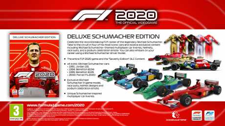 F1 2020 - Schumacher-Deluxe-Edition ehrt erfolgreichsten F1-Fahrer aller Zeiten - Neuer Trailer verfügbar