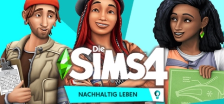 Logo for Die Sims 4: Nachhaltig leben