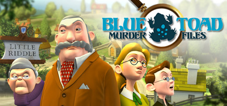 Logo for Blue Toad Murder Files: The Mysteries of Little Riddle