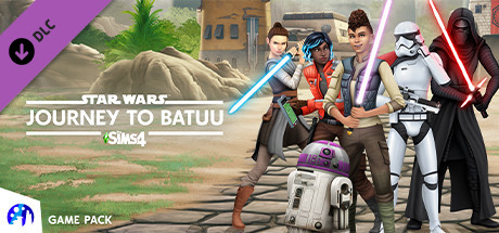Logo for Die Sims 4: Star Wars - Reise nach Batuu