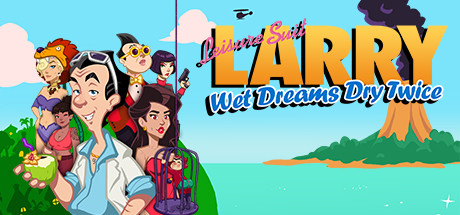 Logo for Leisure Suit Larry - Wet Dreams Dry Twice