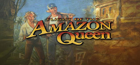 Logo for Flight of the Amazon Queen