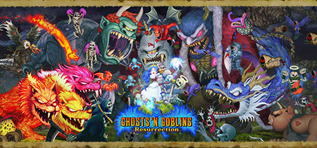 Logo for Ghosts 'n Goblins Resurrection