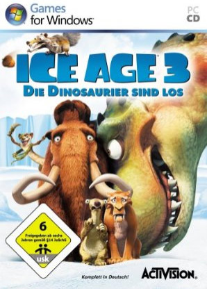 Logo for Ice Age 3: Die Dinosaurier sind los