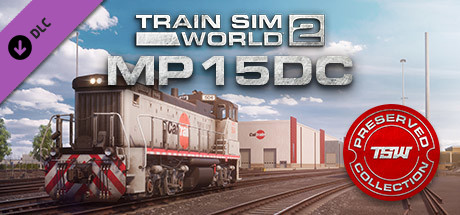 Logo for Train Sim World 2 - Caltrain MP15DC Diesel Switcher