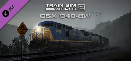 Logo for Train Sim World 2 - CSX C40-8W