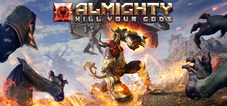 Logo for Almighty: Kill Your Gods
