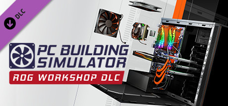 Logo for PC Building Simulator - Republic of Gamers Workshop