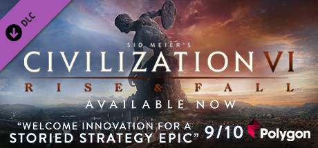 Logo for Sid Meier's Civilization VI: Rise and Fall