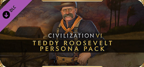 Logo for Sid Meier's Civilization VI: Teddy Roosevelt Persona Pack