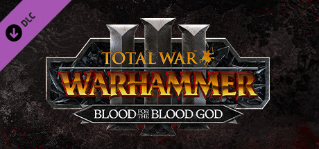 Logo for Total War: WARHAMMER III - Blood for the Blood God III