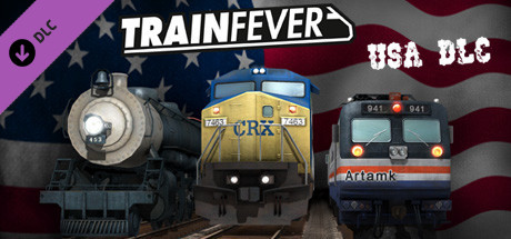 Logo for Train Fever: USA DLC