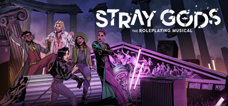 Logo for Stray Gods: The Roleplaying Musical