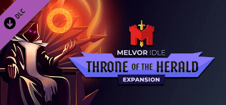 Logo for Melvor Idle: Throne of the Herald