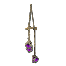 Lila Pendelleuchte II