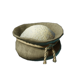 Wasserelfenbein Staub