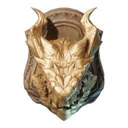 Goldene Brut-Irrlichtwyrm Trophäe