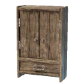 Primitiver Holzschrank 2