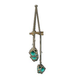 Blaue Pendelleuchte II