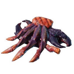 Gegrilltes Krabbenfleisch