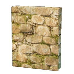 Geheime Muschelkalksteintür